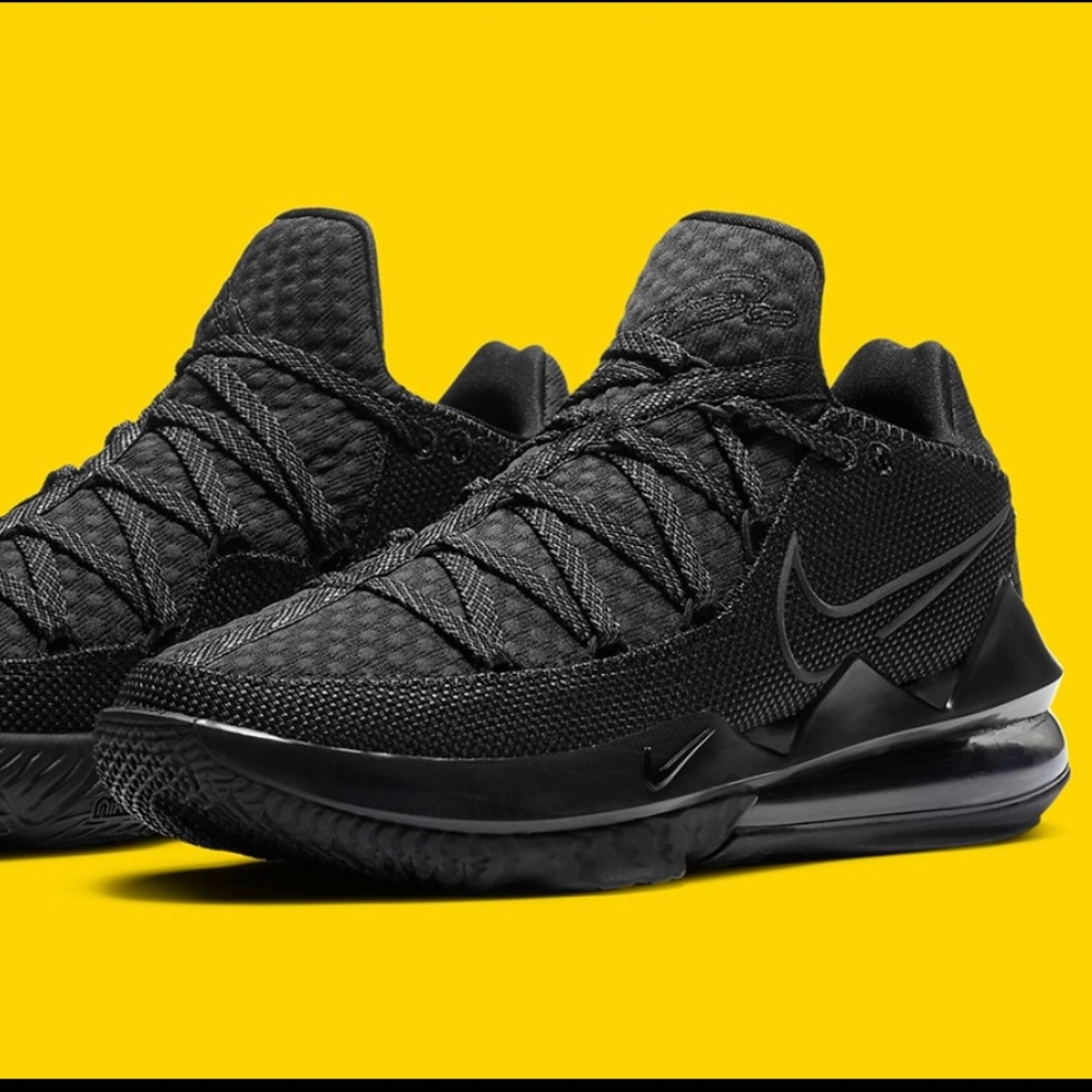 Lebron James 17 lows “triple black”
